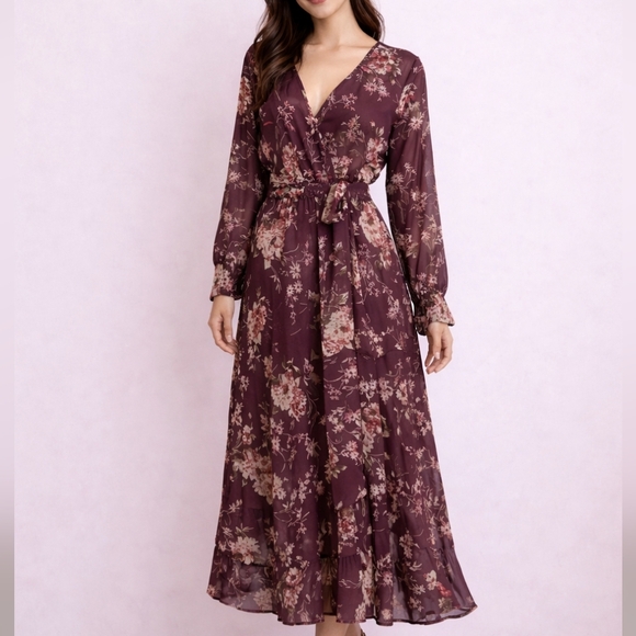 Seductions Dresses & Skirts - 🌸 SEDUCTIONS Floral Maxi Dress – Size Small 🌸